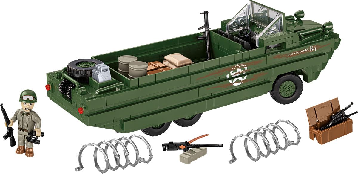 Foto 6 pulgar | Bloques De Construcción: Colección Histórica De Cobi, Segunda Guerra Mundial, Dukw Amphibia - Venta Internacional.