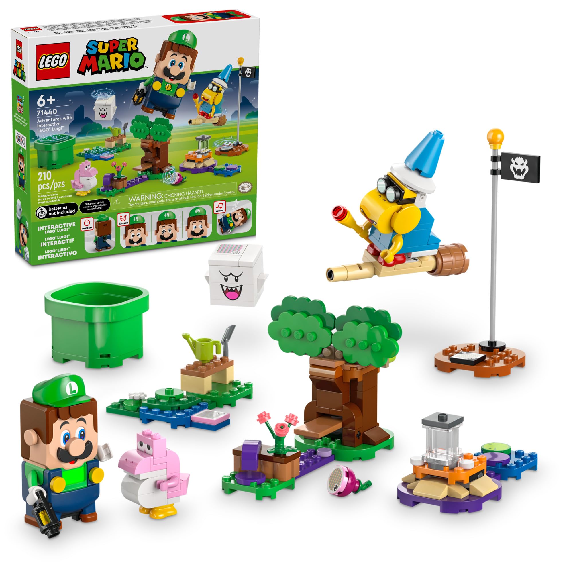 Foto 2 pulgar | Juguete Lego Super Mario Adventures Con Luigi Interactivo Para Mayores De 6 Años - Venta Internacional.