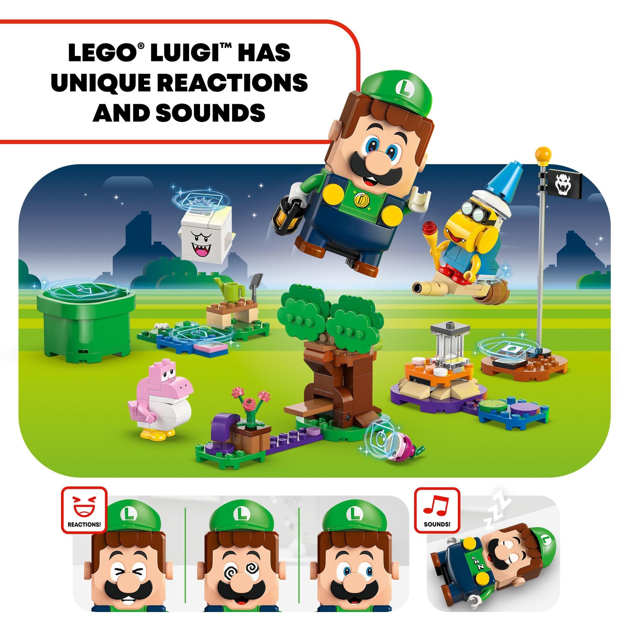 Foto 5 pulgar | Juguete Lego Super Mario Adventures Con Luigi Interactivo Para Mayores De 6 Años - Venta Internacional.