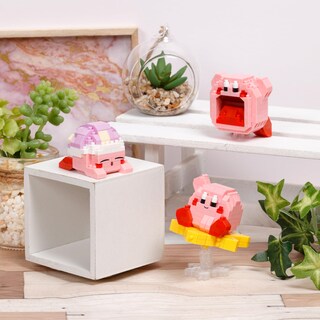 Foto 2 | Kit De Construcción Nanoblock Kirby Inhaling Kirby Character Collection - Venta Internacional.
