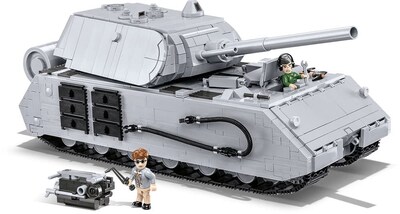 Foto 3 | Bloques De Construcción Cobi Panzer Viii Maus Wwii 1605 Piezas - Venta Internacional.