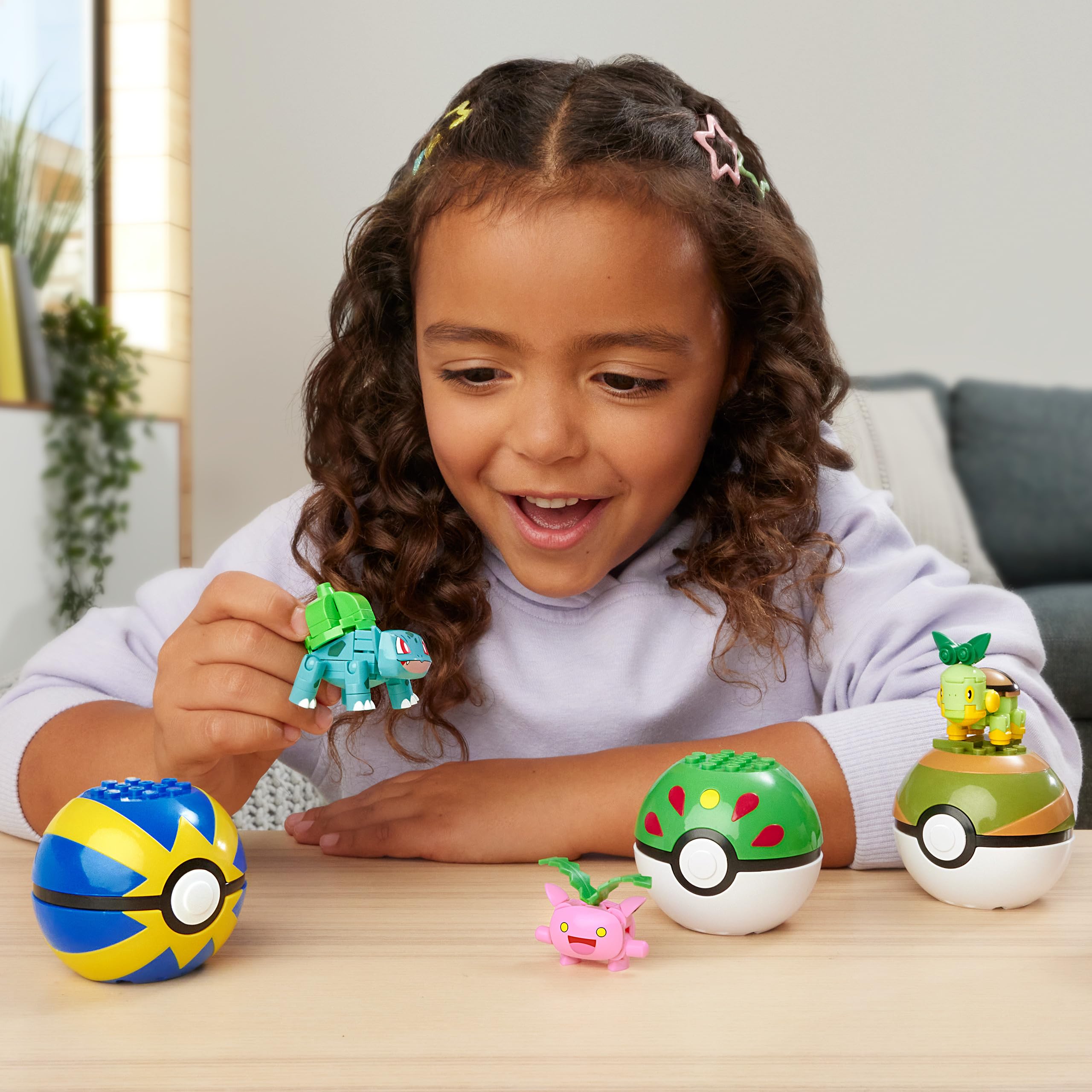 Foto 4 pulgar | Set De Juguetes De Construcción Mega Pokémon Grass-type Trainer Team, 118 Piezas - Venta Internacional.