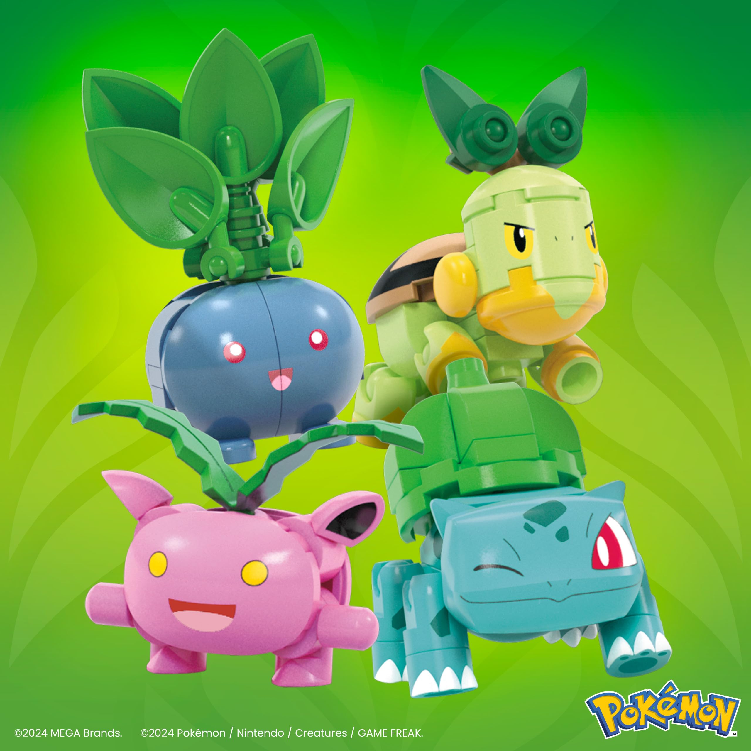 Foto 5 pulgar | Set De Juguetes De Construcción Mega Pokémon Grass-type Trainer Team, 118 Piezas - Venta Internacional.