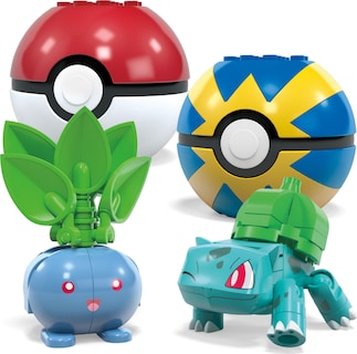 Foto 5 | Set De Juguetes De Construcción Mega Pokémon Grass-type Trainer Team, 118 Piezas - Venta Internacional.