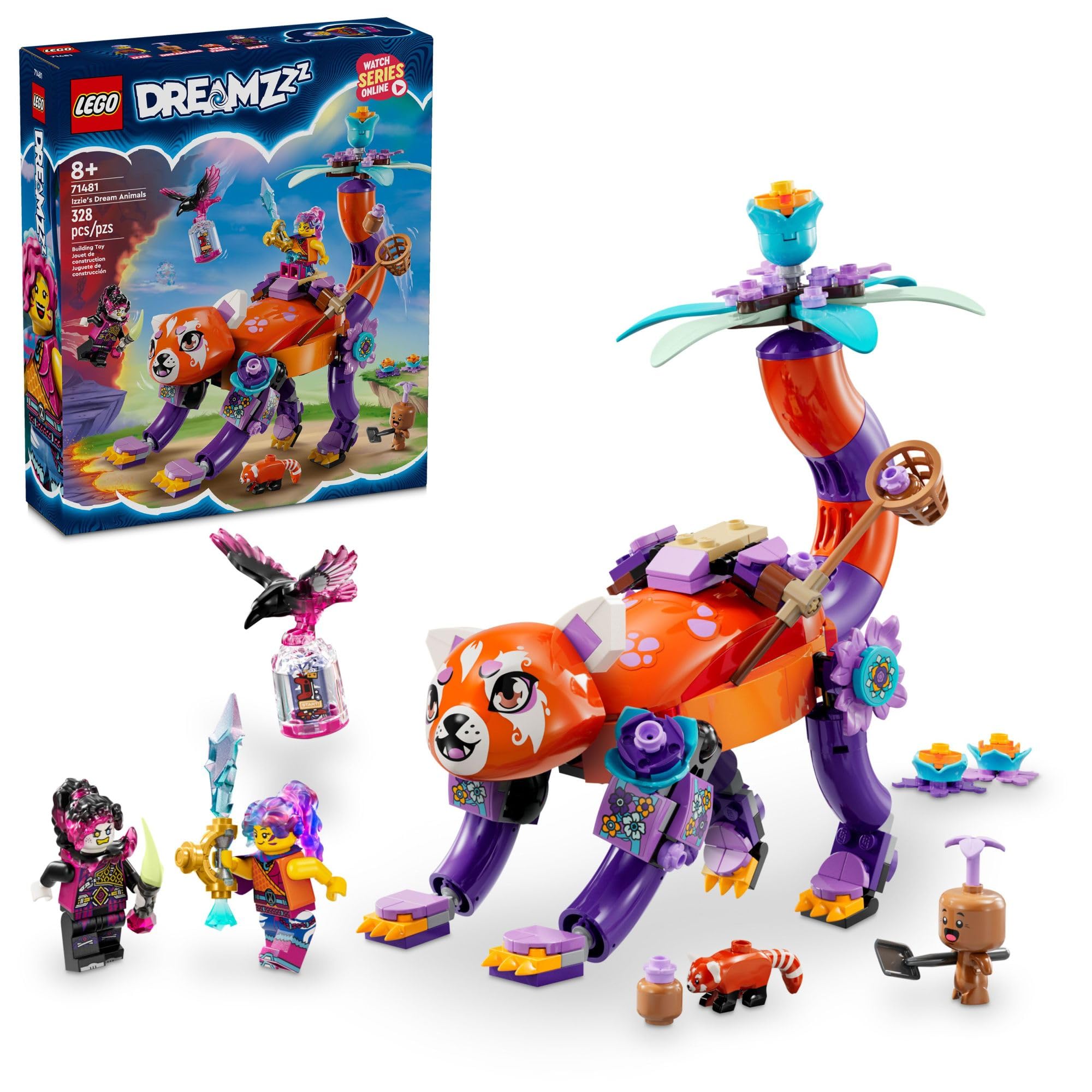 Set De Juguetes Lego Dreamzzz Izzie's Dream Animals Con Minifiguras - Venta Internacional.