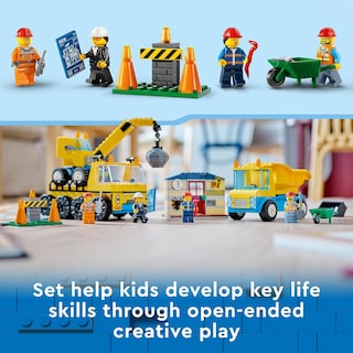 Foto 7 | Set De Juguetes De Construcción Lego City Construction Trucks 60391 Kids 4+ - Venta Internacional.