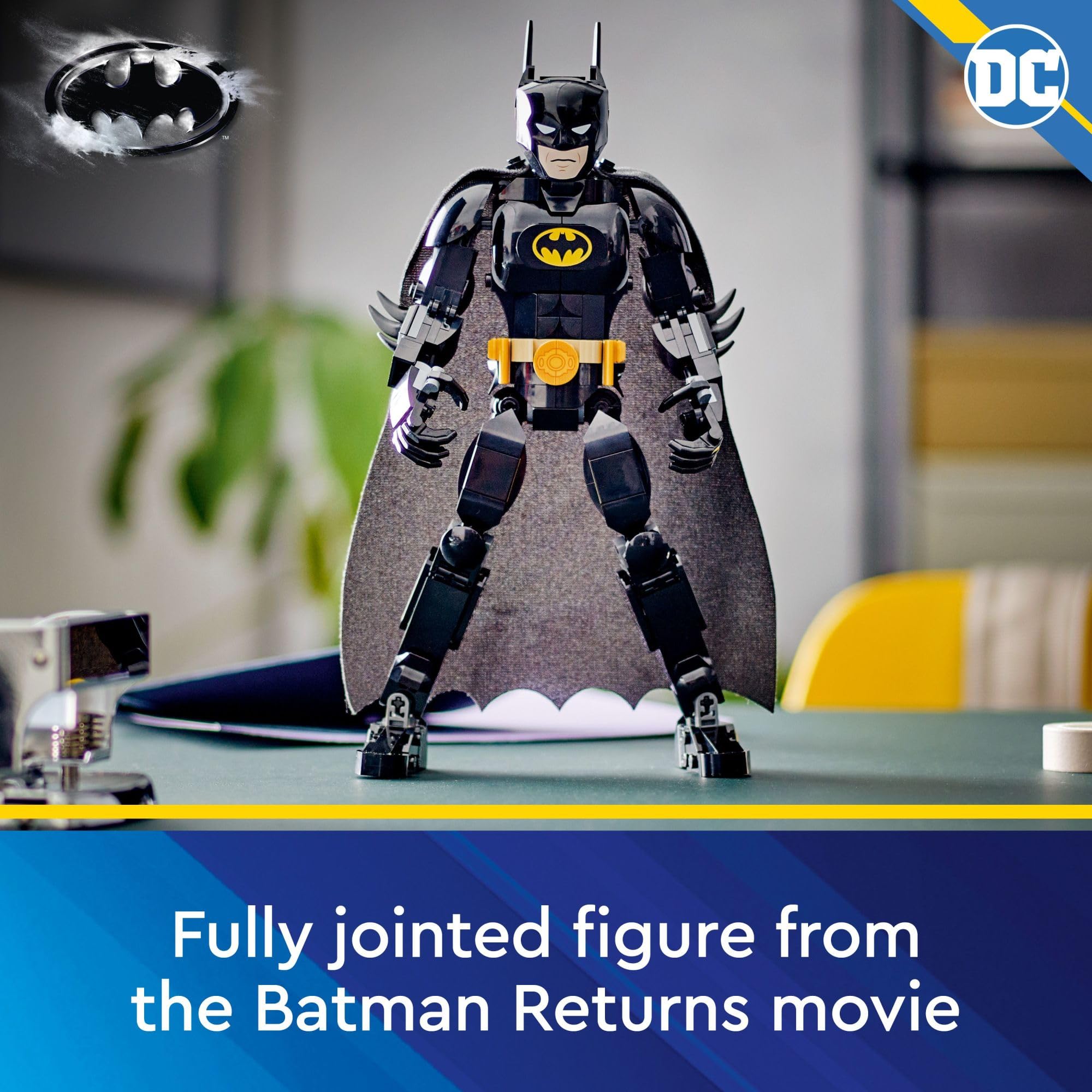 Foto 3 | Figura De Construcción Lego Dc Batman 76259 Con Capa De 26 Cm De Altura - Venta Internacional.