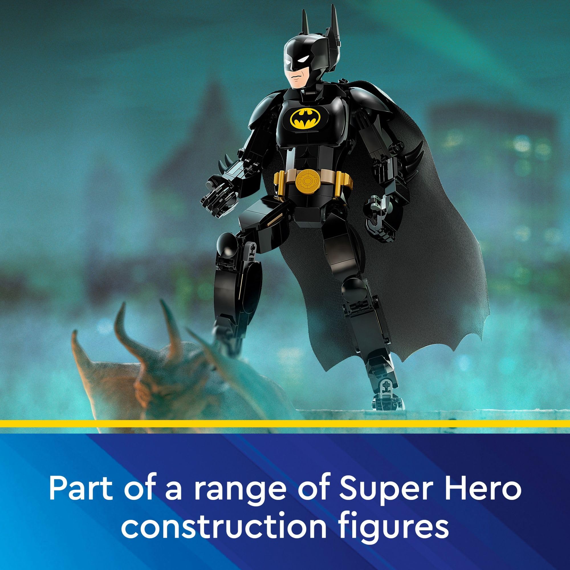 Foto 7 | Figura De Construcción Lego Dc Batman 76259 Con Capa De 26 Cm De Altura - Venta Internacional.