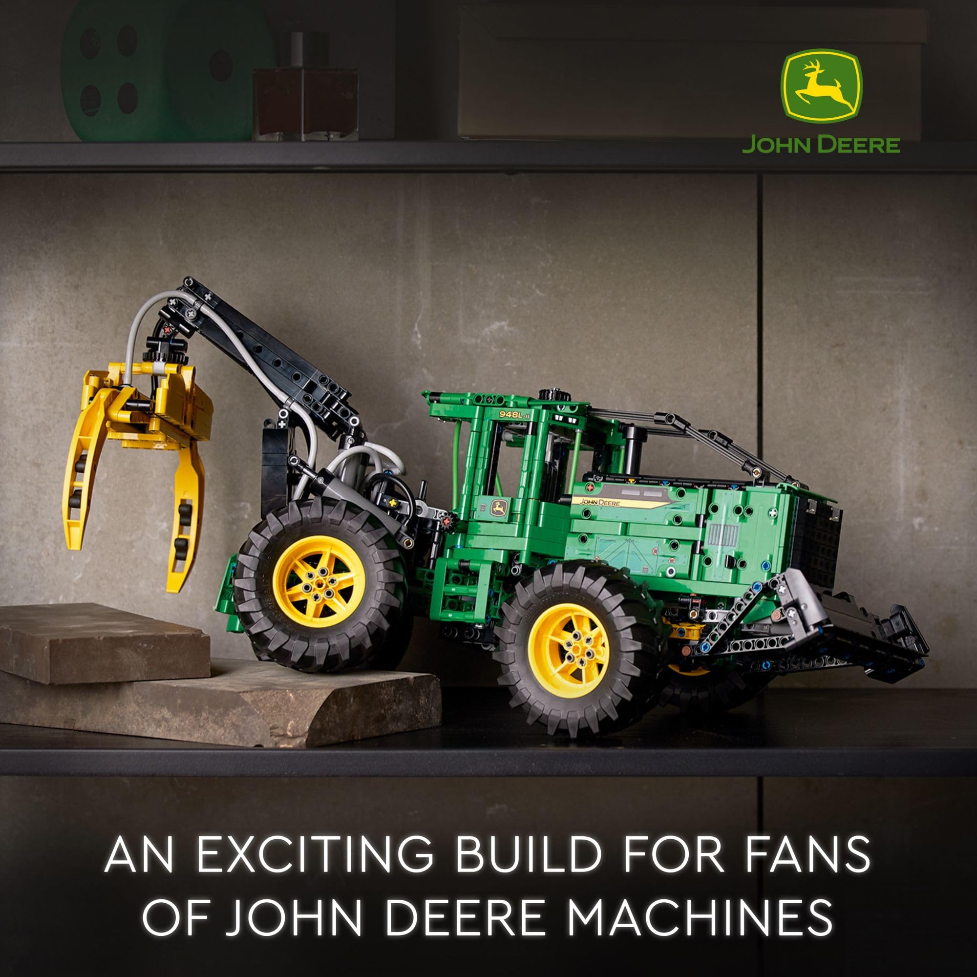 Foto 2 | Kit De Construcción Lego Technic John Deere 948l-ii Skidder 42157 - Venta Internacional.