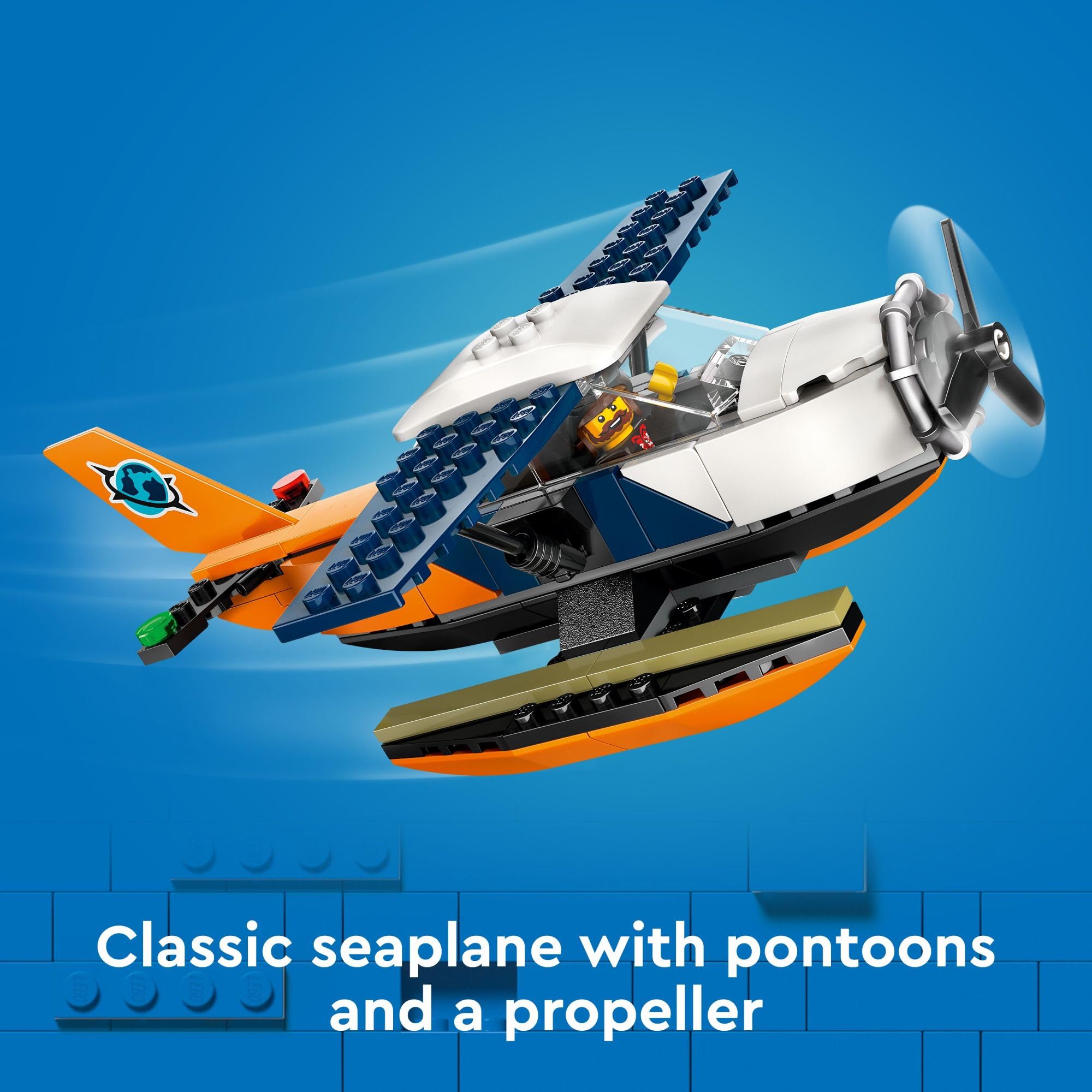 Foto 4 pulgar | Set De Construcción Lego City Jungle Explorer Water Plane 60425 - Venta Internacional.