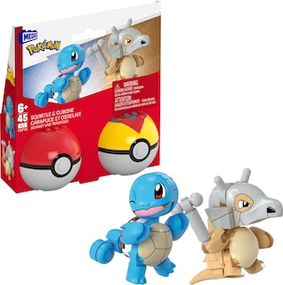 Foto 1 | Set De Juguetes De Construcción Mega Pokémon Squirtle & Cubone Con 45 Piezas - Venta Internacional.