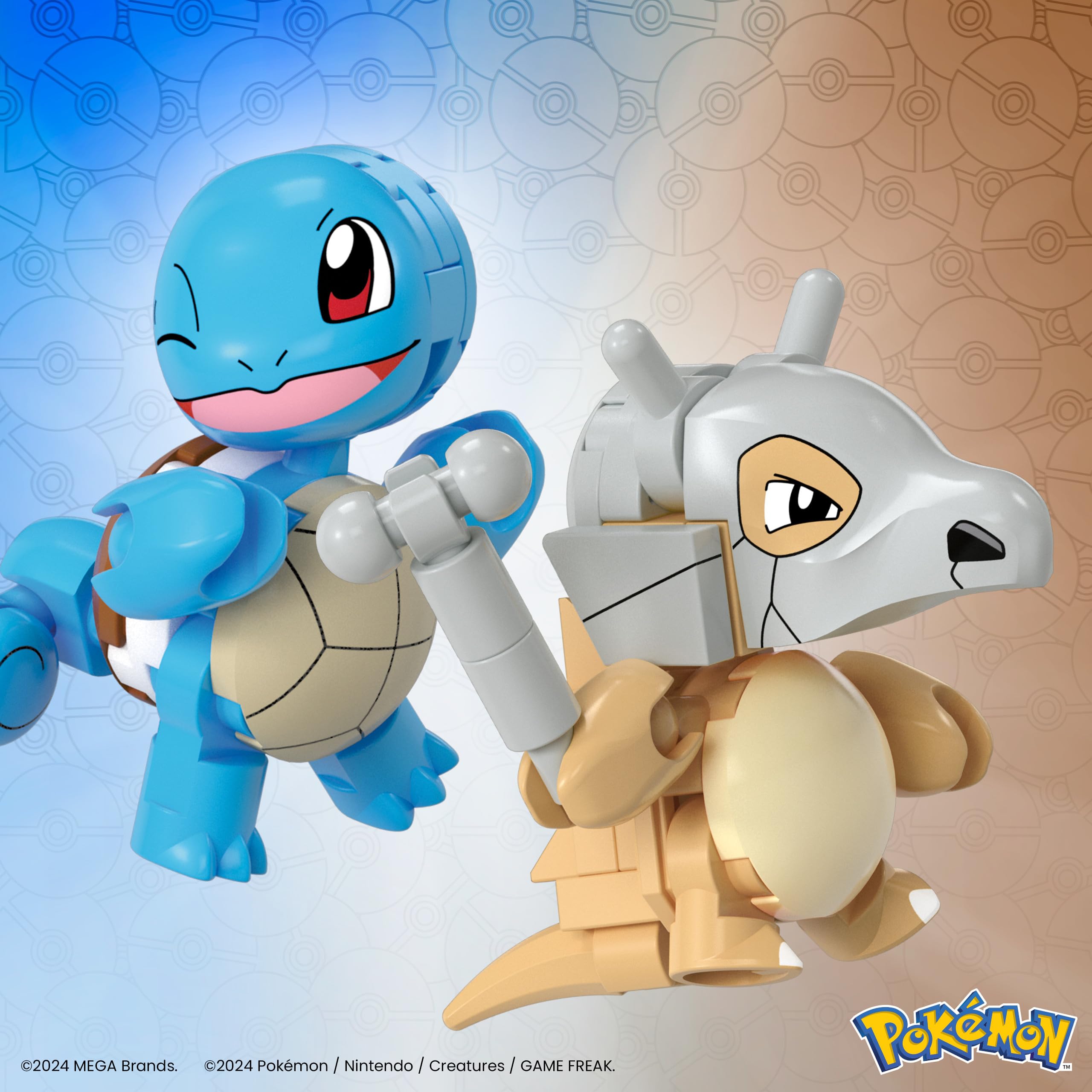 Foto 5 pulgar | Set De Juguetes De Construcción Mega Pokémon Squirtle & Cubone Con 45 Piezas - Venta Internacional.