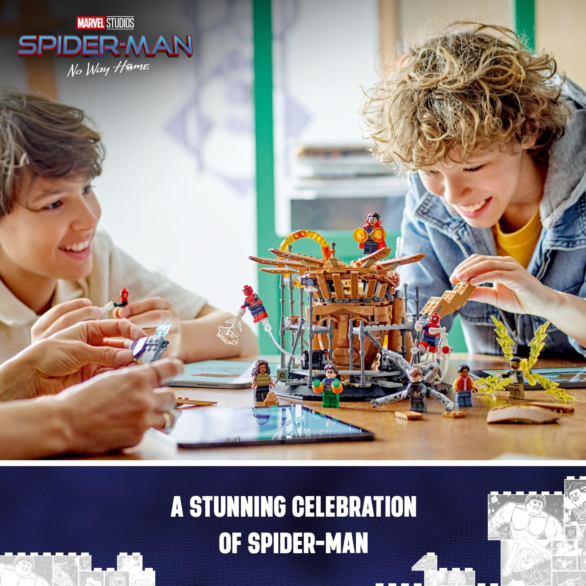 Foto 2 | Set De Juguetes De Construcción Lego Marvel Spider-man Final Battle 76261 - Venta Internacional.