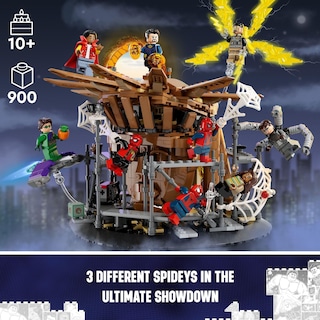 Foto 4 | Set De Juguetes De Construcción Lego Marvel Spider-man Final Battle 76261 - Venta Internacional.