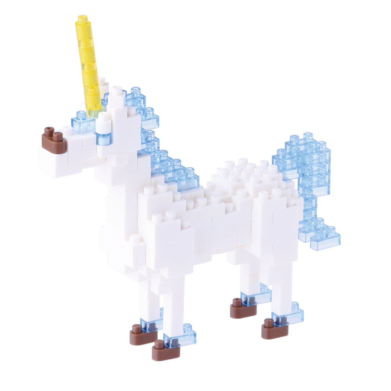 Kit De Construcción Nanoblock Fantastic Animals Unicorn, 170 Piezas - Venta Internacional.