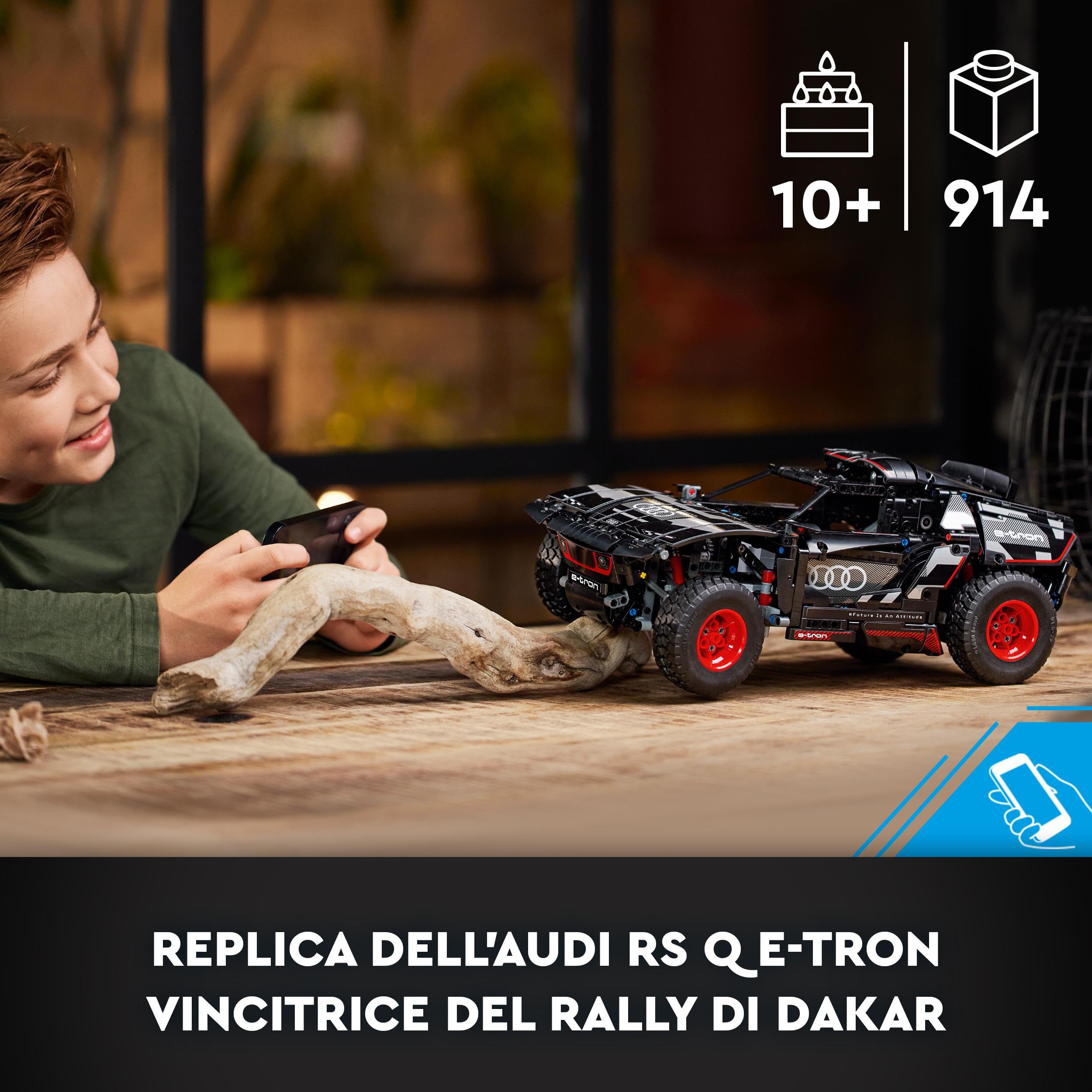 Foto 3 pulgar | Kit De Construcción Lego Technic Audi Rs Q E-tron 42160 Kids 10+ - Venta Internacional.