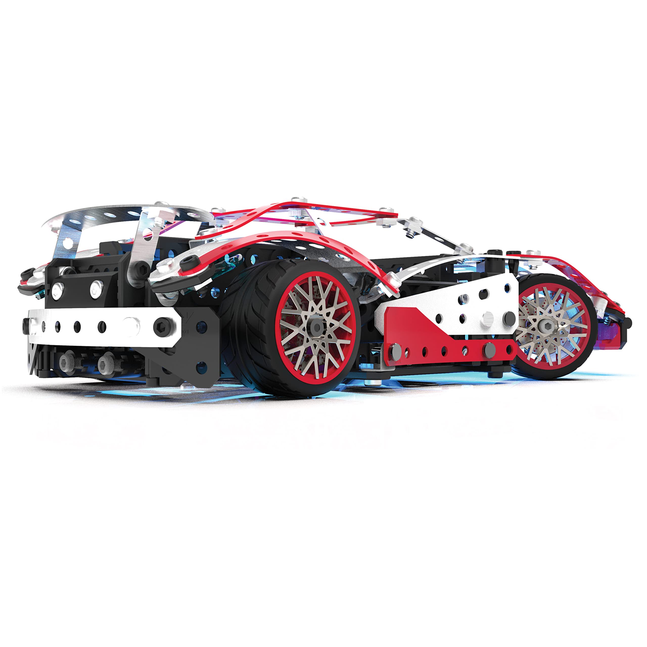 Foto 4 pulgar | Kit De Construcción Meccano Supercar Motorizado 25 En 1 Con 347 Piezas - Venta Internacional.