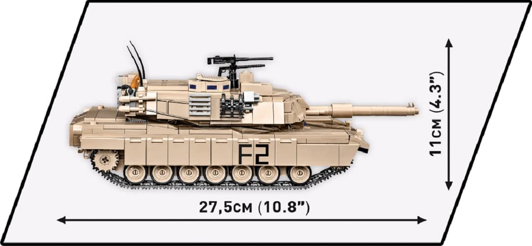 Foto 4 pulgar | Bloque De Construcción: Tanque Cobi M1a2 Abrams De Las Fuerzas Armadas De Toy - Venta Internacional.