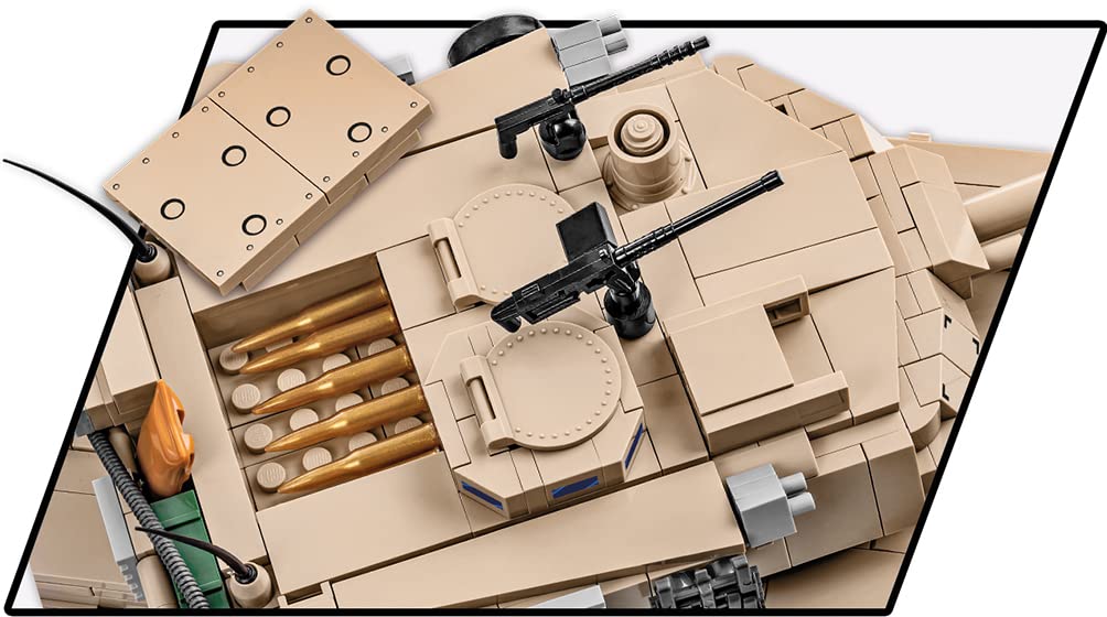 Foto 7 pulgar | Bloque De Construcción: Tanque Cobi M1a2 Abrams De Las Fuerzas Armadas De Toy - Venta Internacional.