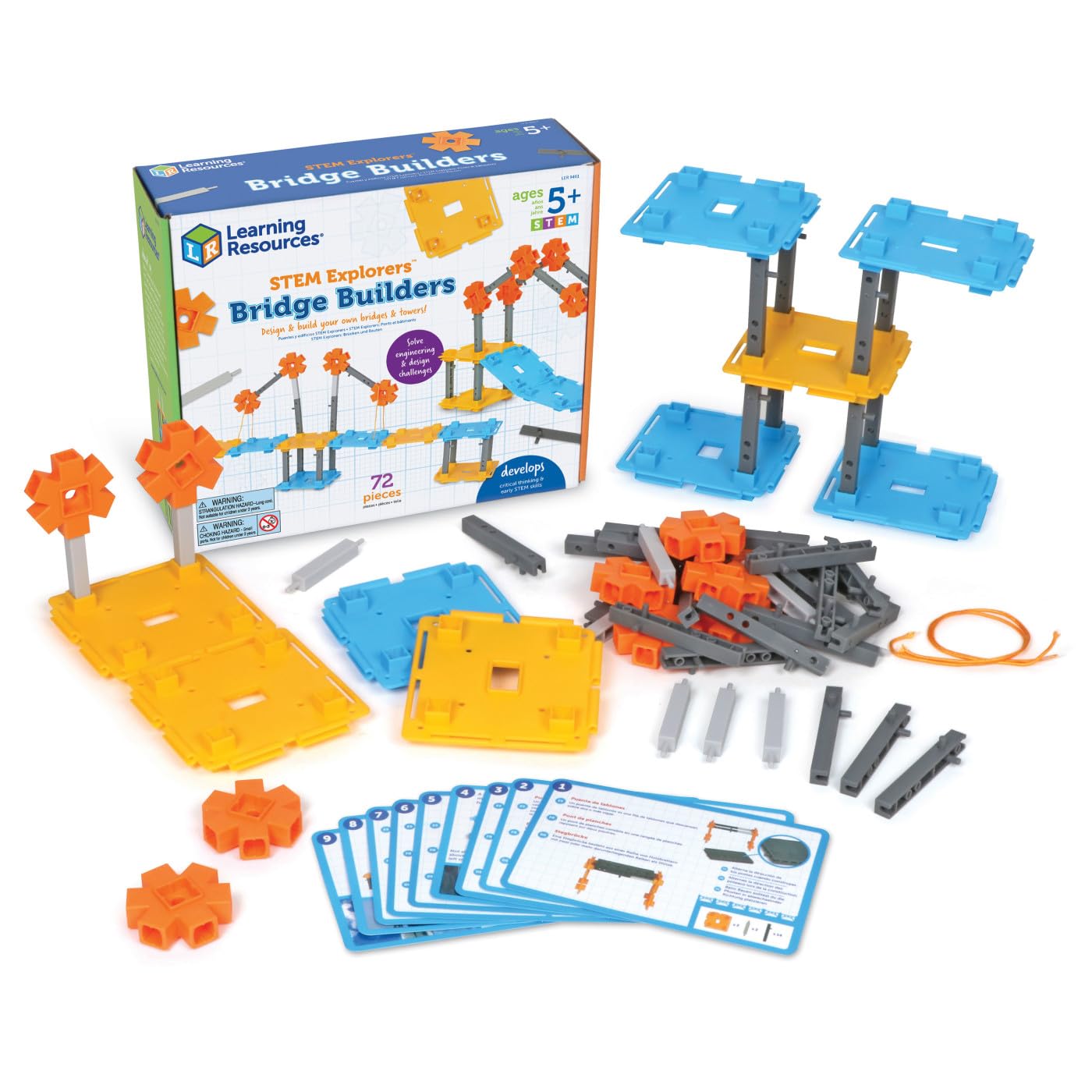 Foto 2 pulgar | Recursos De Aprendizaje De Stem Explorers Bridge Builders Para Niños Mayores De 5 Años - Venta Internacional.