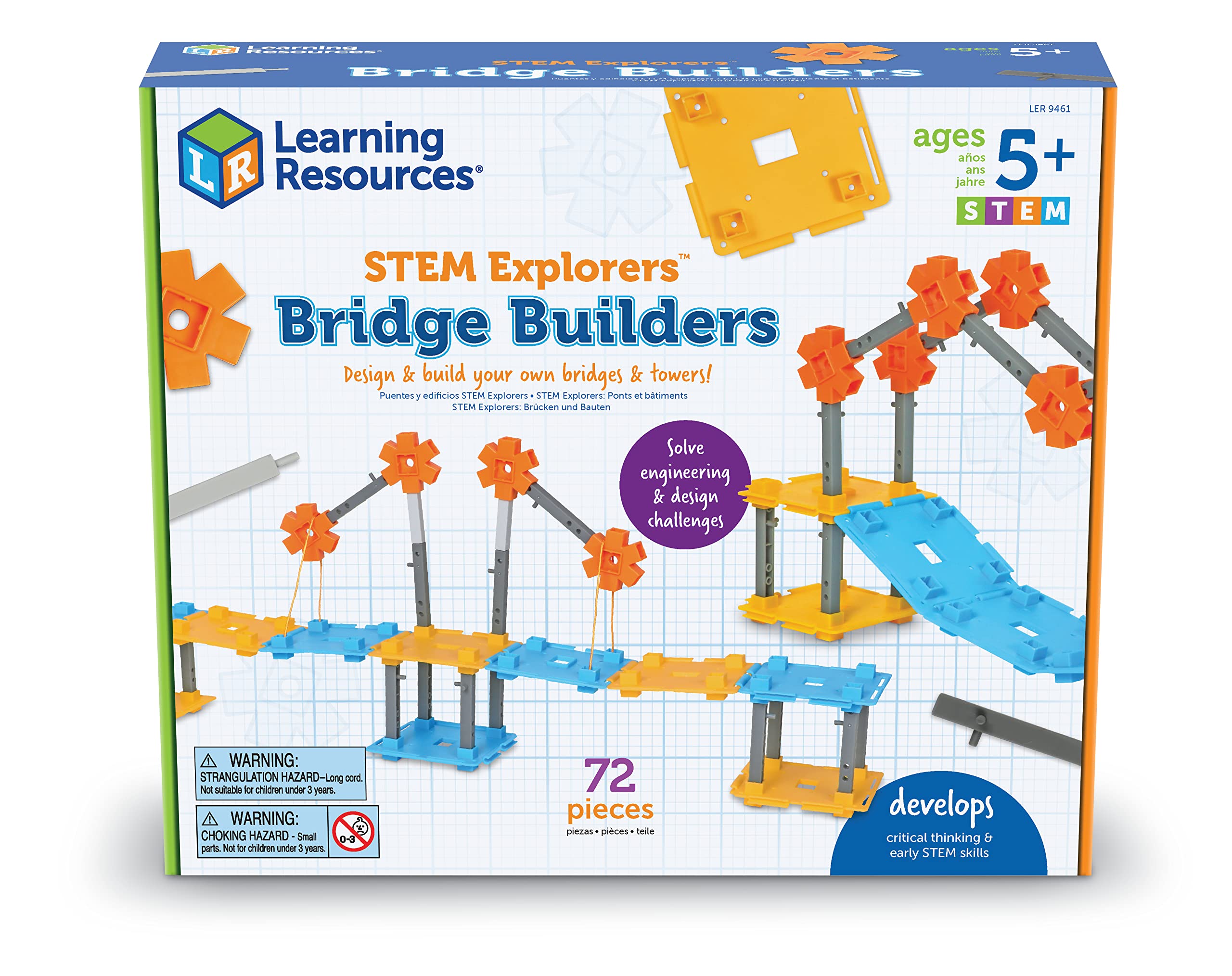 Foto 7 pulgar | Recursos De Aprendizaje De Stem Explorers Bridge Builders Para Niños Mayores De 5 Años - Venta Internacional.