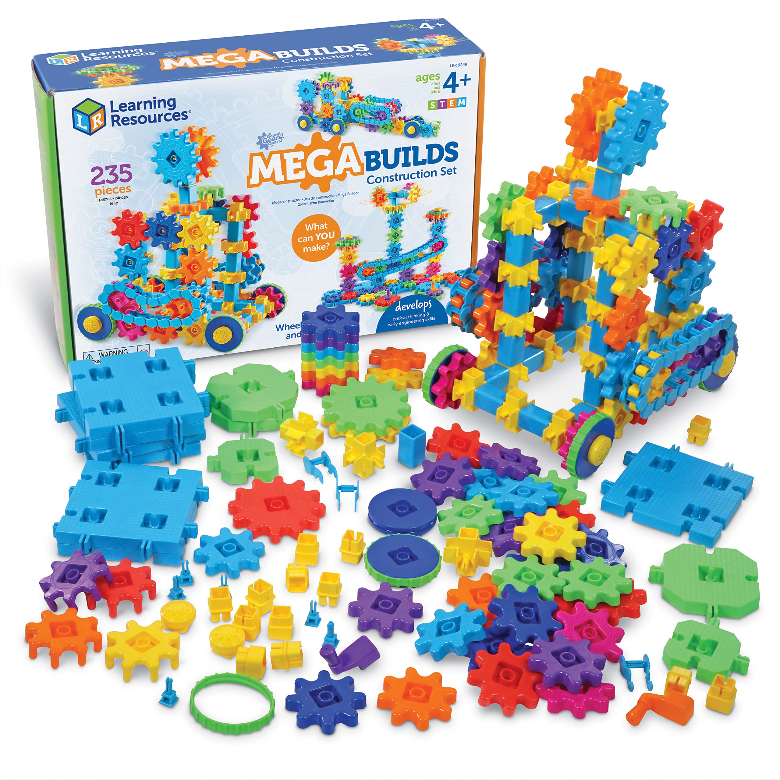 Foto 2 pulgar | Building Set Learning Resources Gears! ¡engranajes! ¡engranajes! Mega - Venta Internacional.