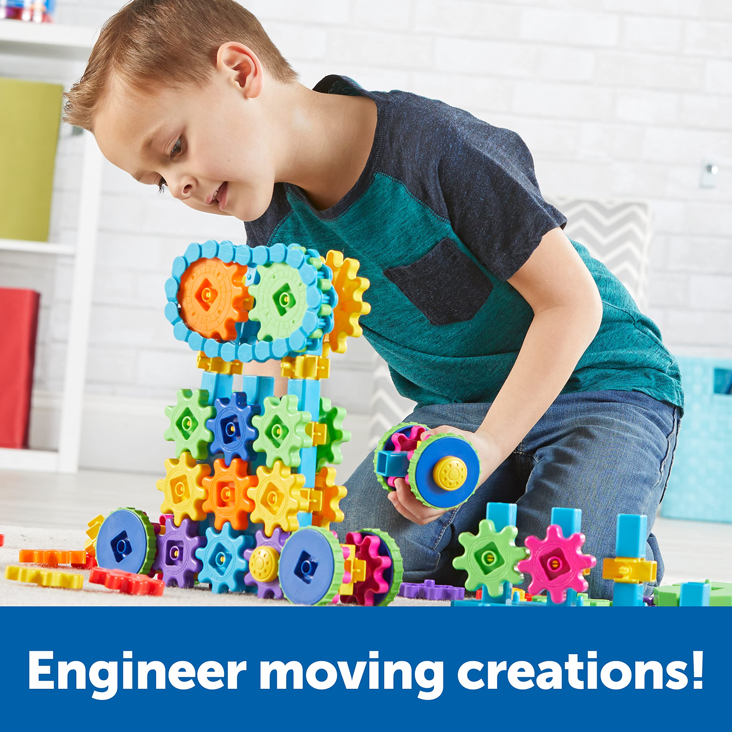 Foto 3 pulgar | Building Set Learning Resources Gears! ¡engranajes! ¡engranajes! Mega - Venta Internacional.