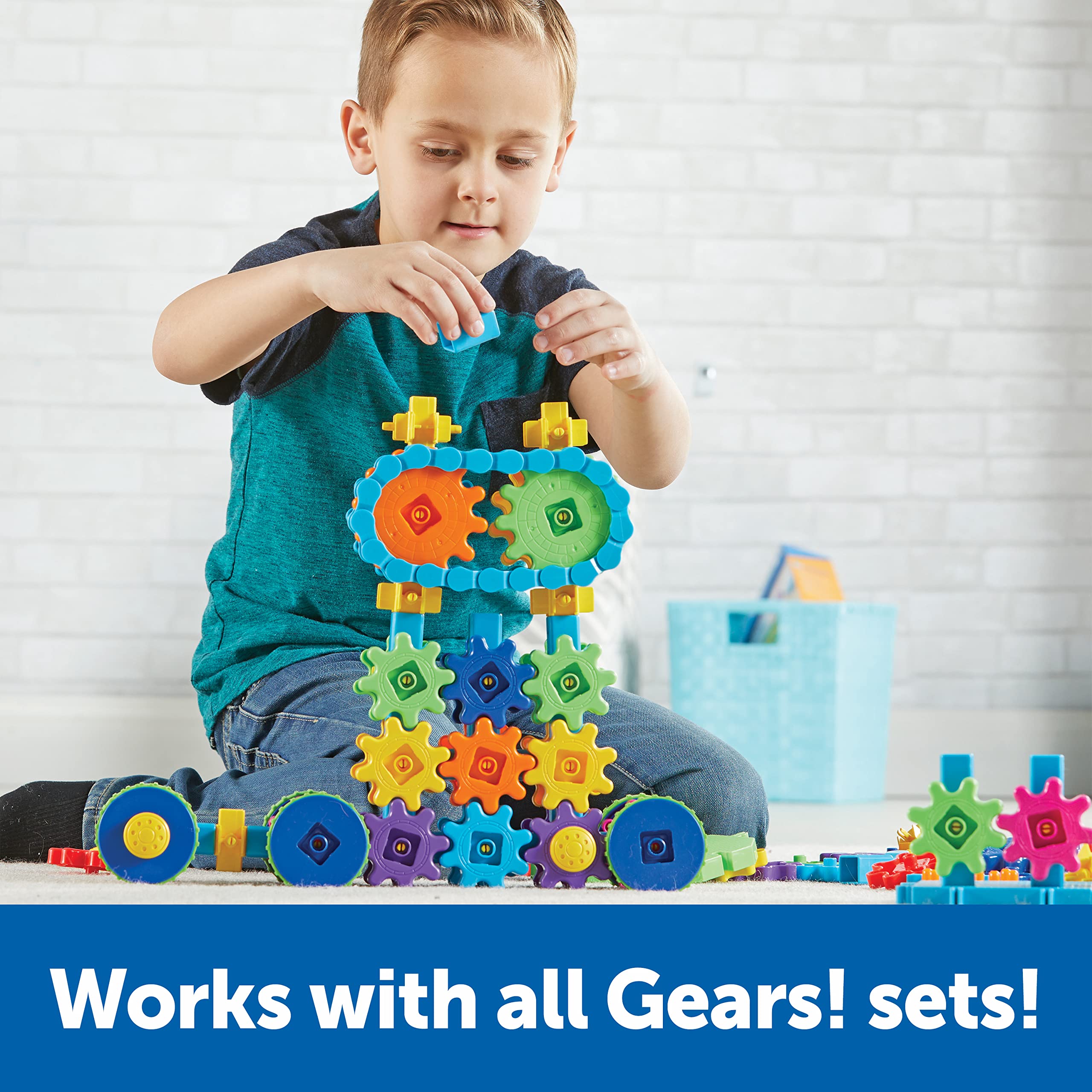 Foto 5 pulgar | Building Set Learning Resources Gears! ¡engranajes! ¡engranajes! Mega - Venta Internacional.