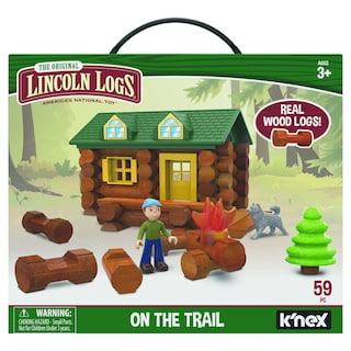 Foto 1 | Set De Construcción Lincoln Logs On The Trail, 59 Piezas, Más De 3 Años - Venta Internacional.