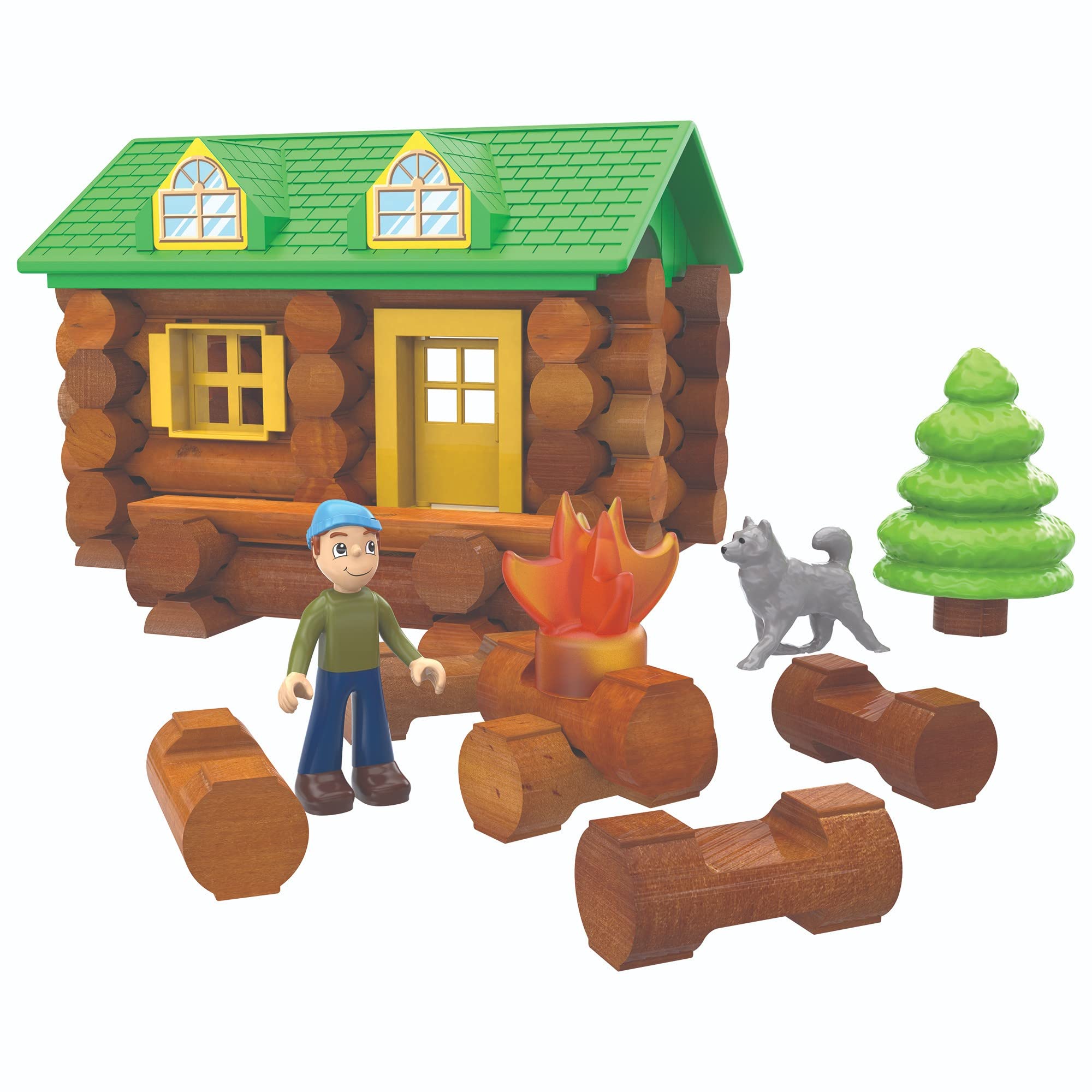 Foto 3 pulgar | Set De Construcción Lincoln Logs On The Trail, 59 Piezas, Más De 3 Años - Venta Internacional.