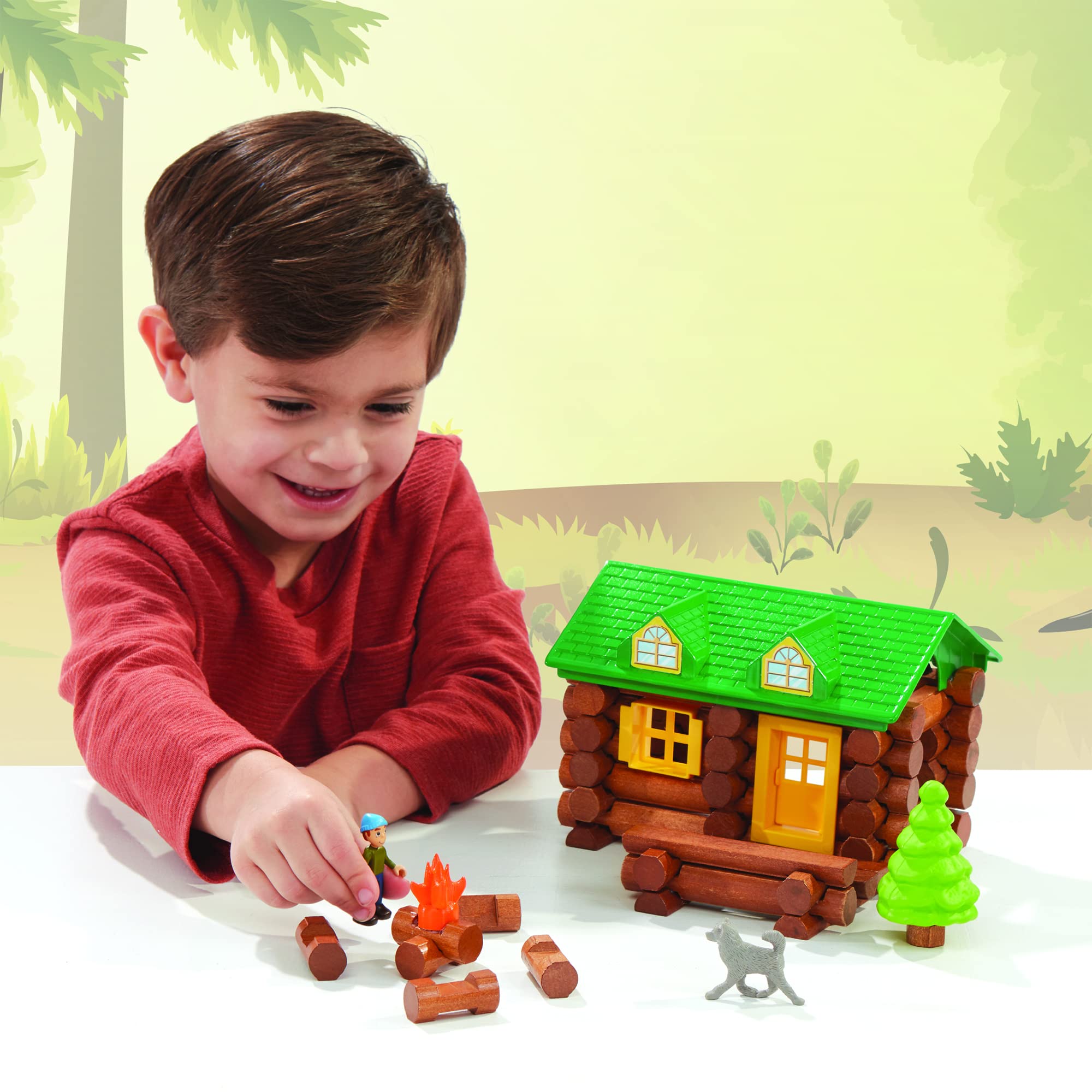 Foto 4 pulgar | Set De Construcción Lincoln Logs On The Trail, 59 Piezas, Más De 3 Años - Venta Internacional.