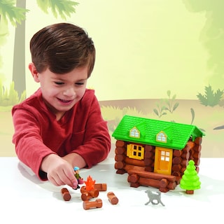 Foto 3 | Set De Construcción Lincoln Logs On The Trail, 59 Piezas, Más De 3 Años - Venta Internacional.