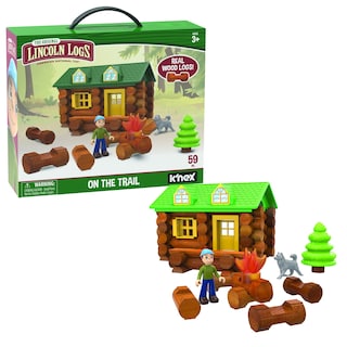 Foto 5 | Set De Construcción Lincoln Logs On The Trail, 59 Piezas, Más De 3 Años - Venta Internacional.