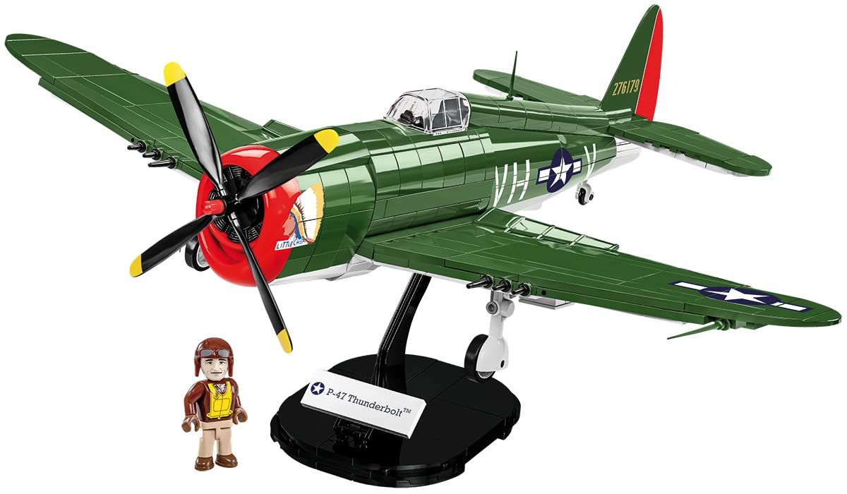 Bloque De Construcción De La Colección Histórica Cobi P-47 Thunderbolt - Venta Internacional.