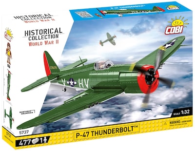 Foto 2 | Bloque De Construcción De La Colección Histórica Cobi P-47 Thunderbolt - Venta Internacional.