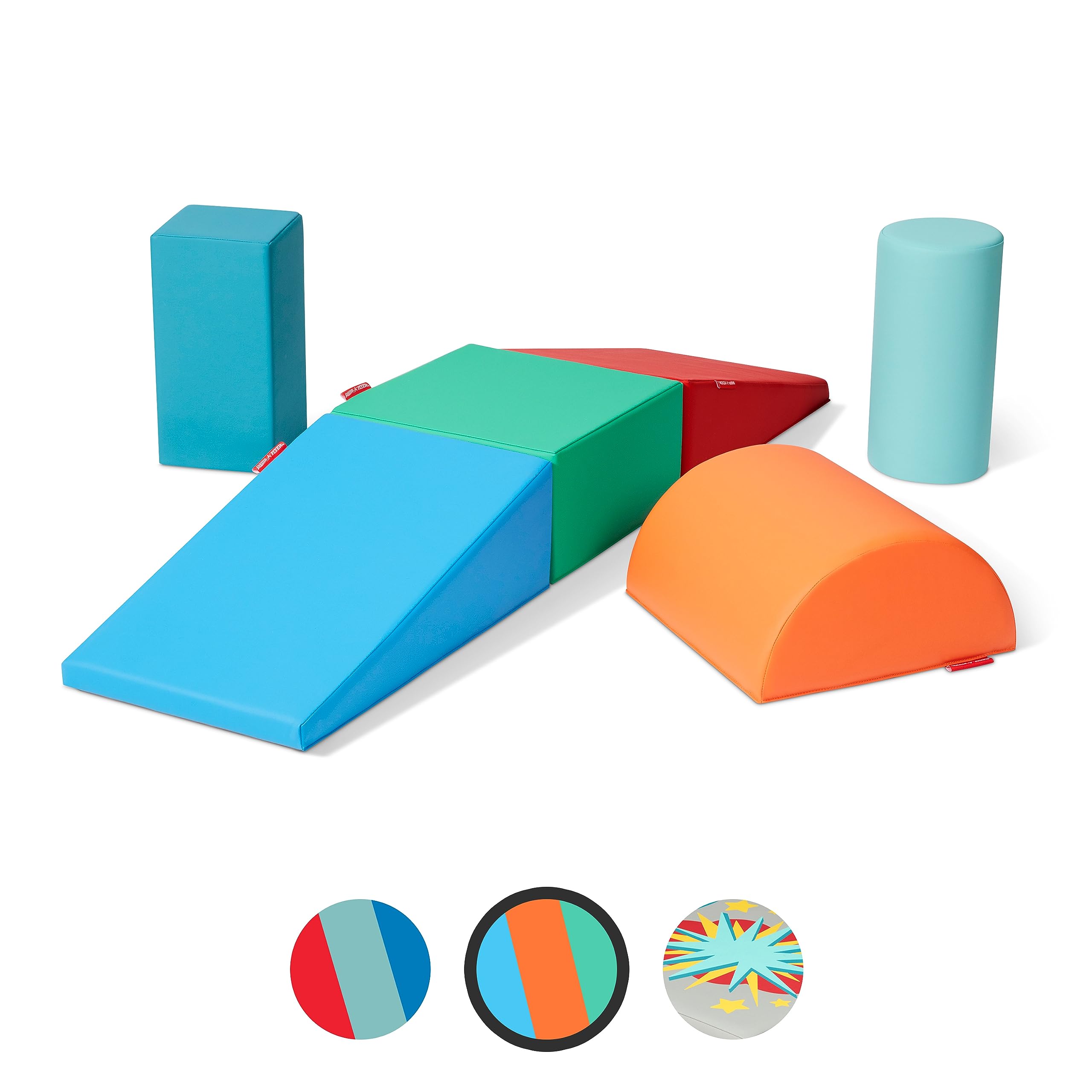 Folleto De Radio Foam Blocks Tumble Town Candy Para Niños De 9 A 3 Años - Venta Internacional.