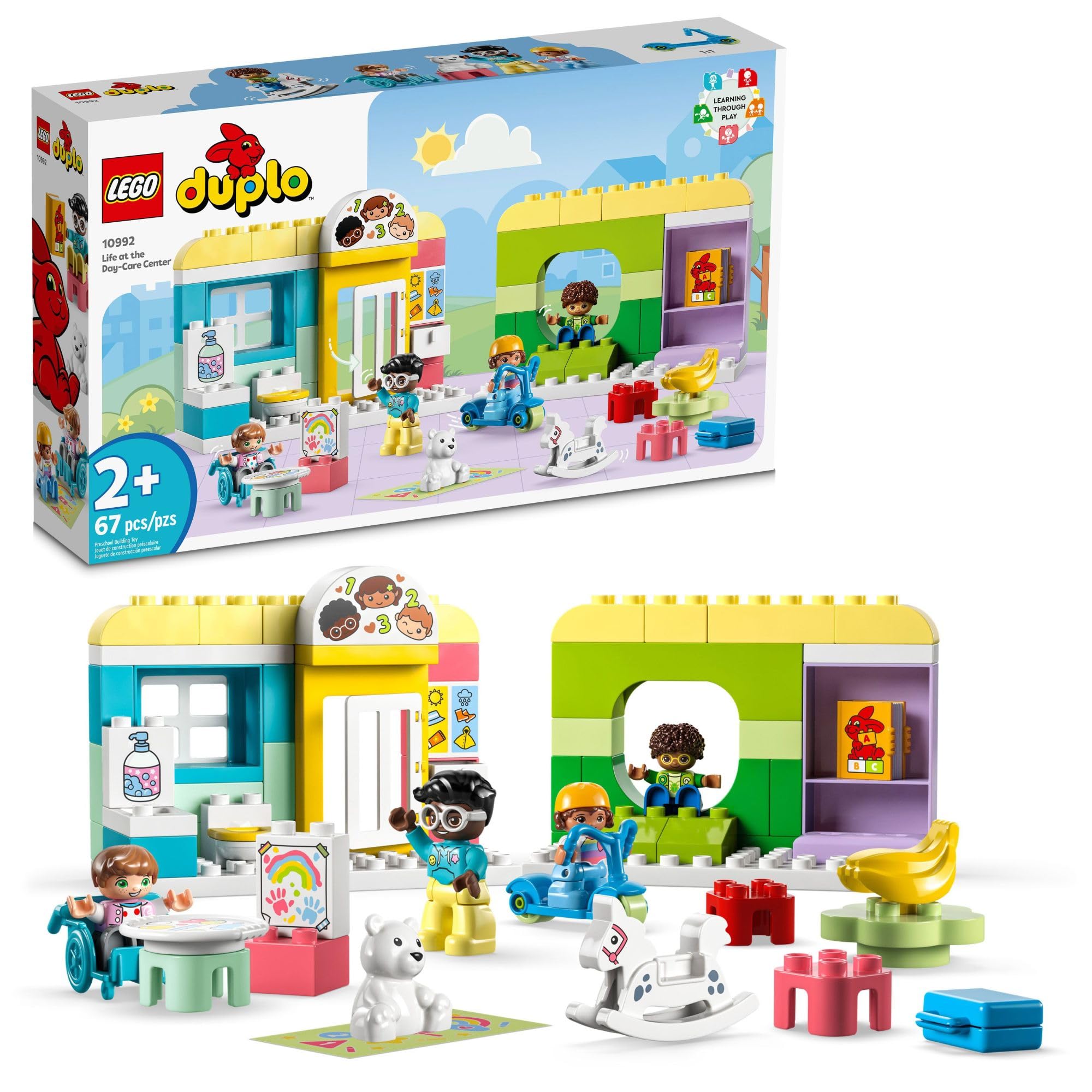 Set De Juguetes De Construcción Lego Duplo Town Life At The Day-care Center 10992 - Venta Internacional.