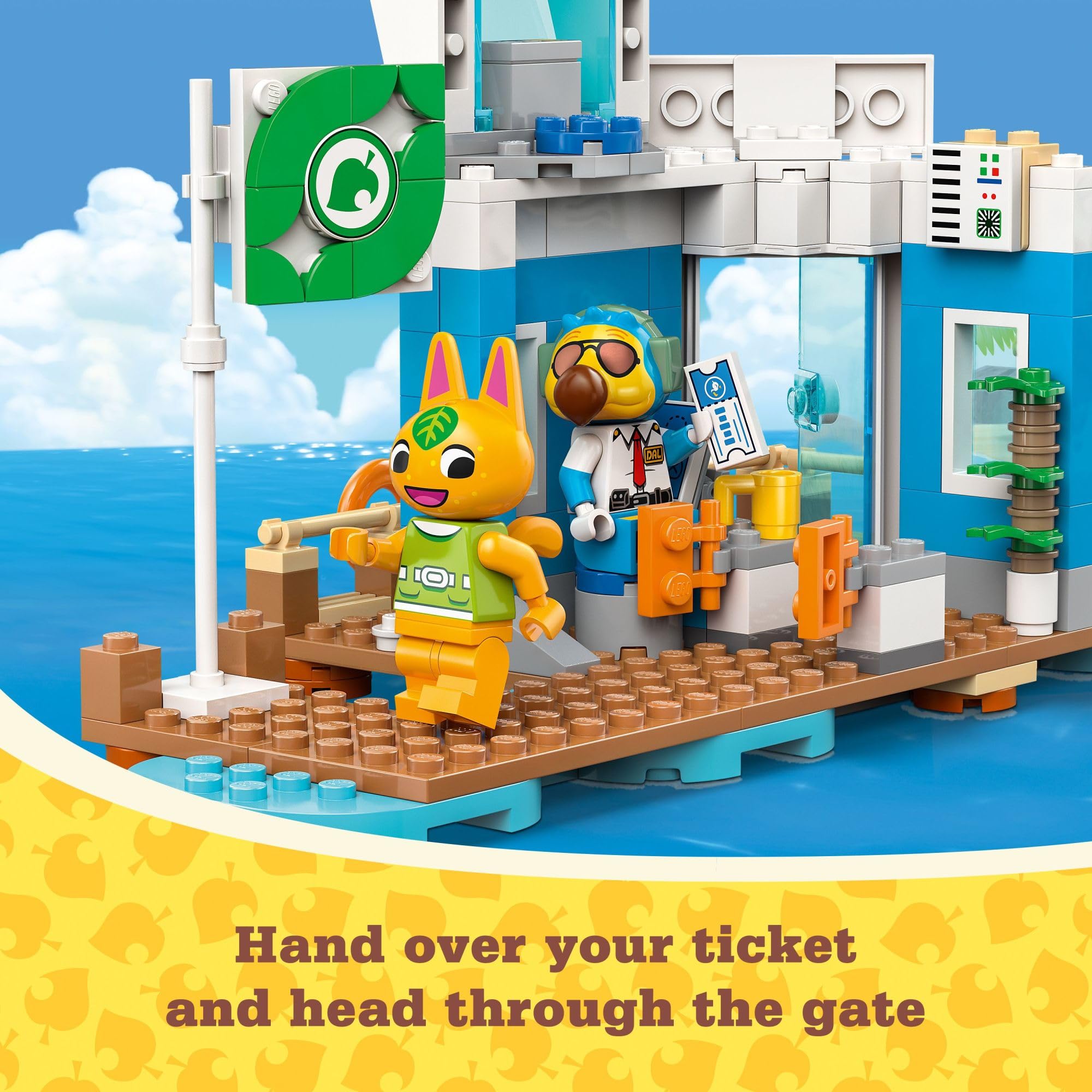 Foto 6 pulgar | Set De Juego Lego Animal Crossing Fly Con El Aeropuerto De Dodo Airlines - Venta Internacional.