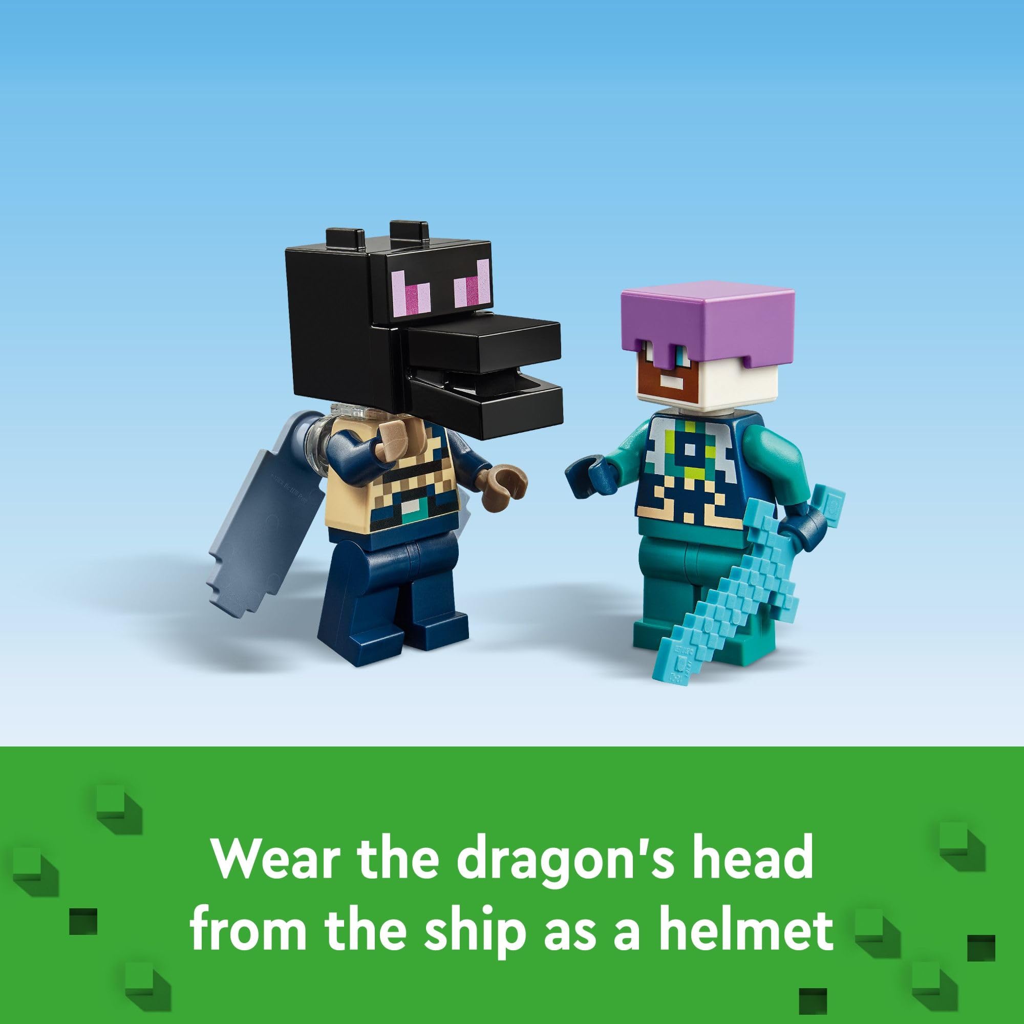 Foto 6 pulgar | Set De Construcción Lego Minecraft The Ender Dragon Y End Ship 21264 - Venta Internacional.