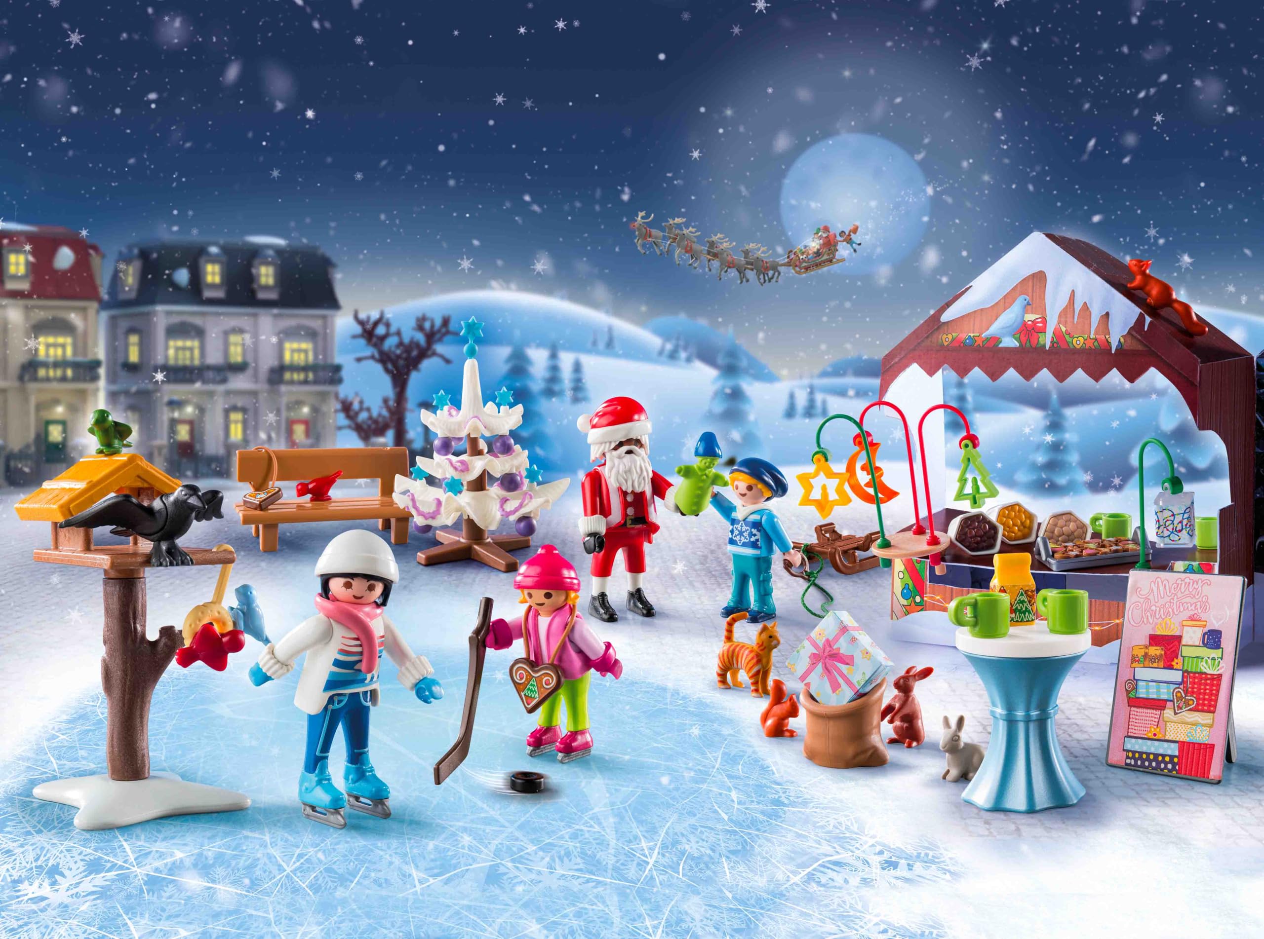 Foto 4 pulgar | Calendario De Adviento Playmobil Viaje Al Mercado Navideño - Venta Internacional.