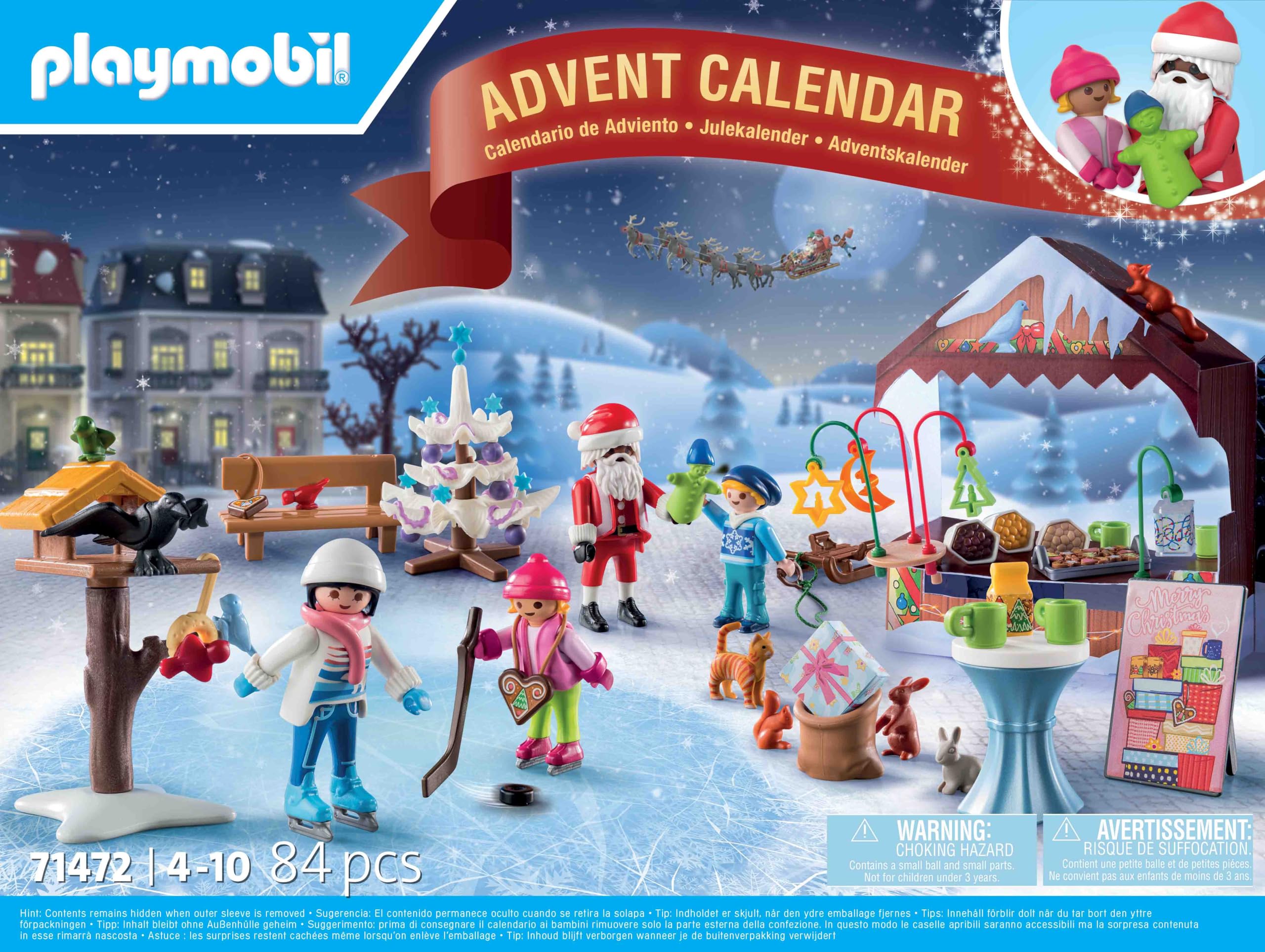 Foto 5 pulgar | Calendario De Adviento Playmobil Viaje Al Mercado Navideño - Venta Internacional.