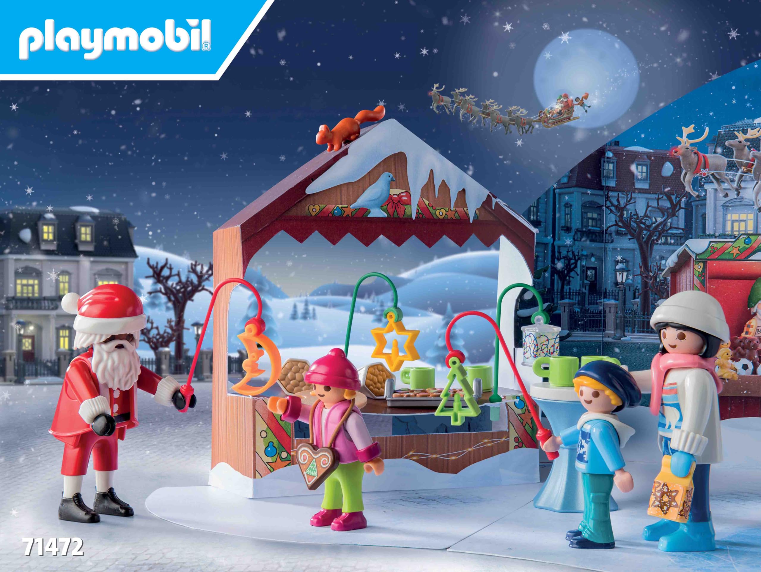 Foto 6 pulgar | Calendario De Adviento Playmobil Viaje Al Mercado Navideño - Venta Internacional.