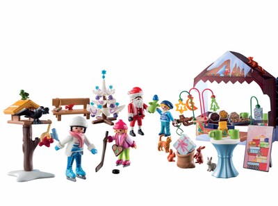 Foto 6 | Calendario De Adviento Playmobil Viaje Al Mercado Navideño - Venta Internacional.