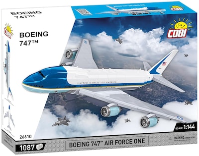 Foto 2 | Avión Cobi Boeing 747 Air Force One Con 1087 Piezas - Venta Internacional.
