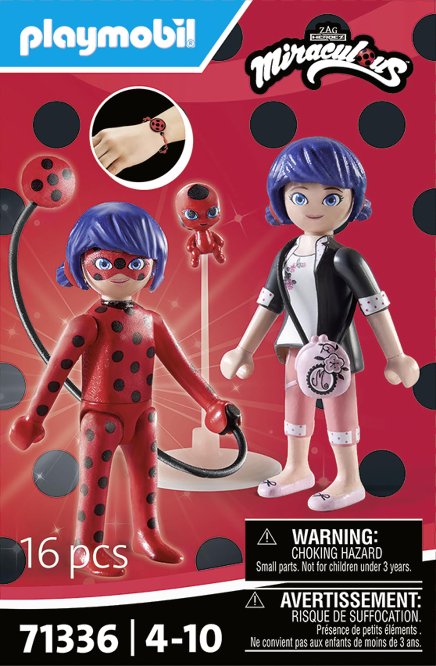 Foto 5 pulgar | Juguete Playmobil Miraculous Marinette & Ladybug Con Accesorios - Venta Internacional.