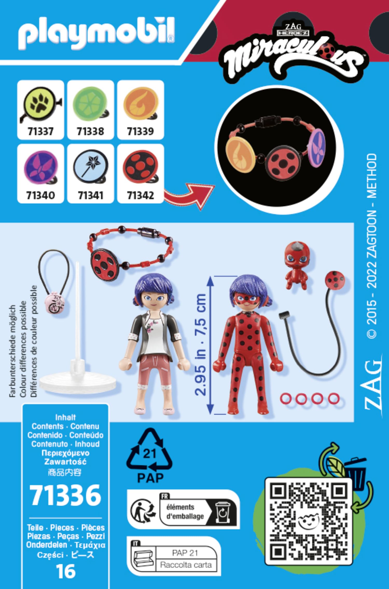 Foto 6 pulgar | Juguete Playmobil Miraculous Marinette & Ladybug Con Accesorios - Venta Internacional.