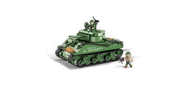 Foto 2 | Bloques De Construcción: Colección Histórica Cobi, Segunda Guerra Mundial, Sherman M4a3e2 - Venta Internacional.