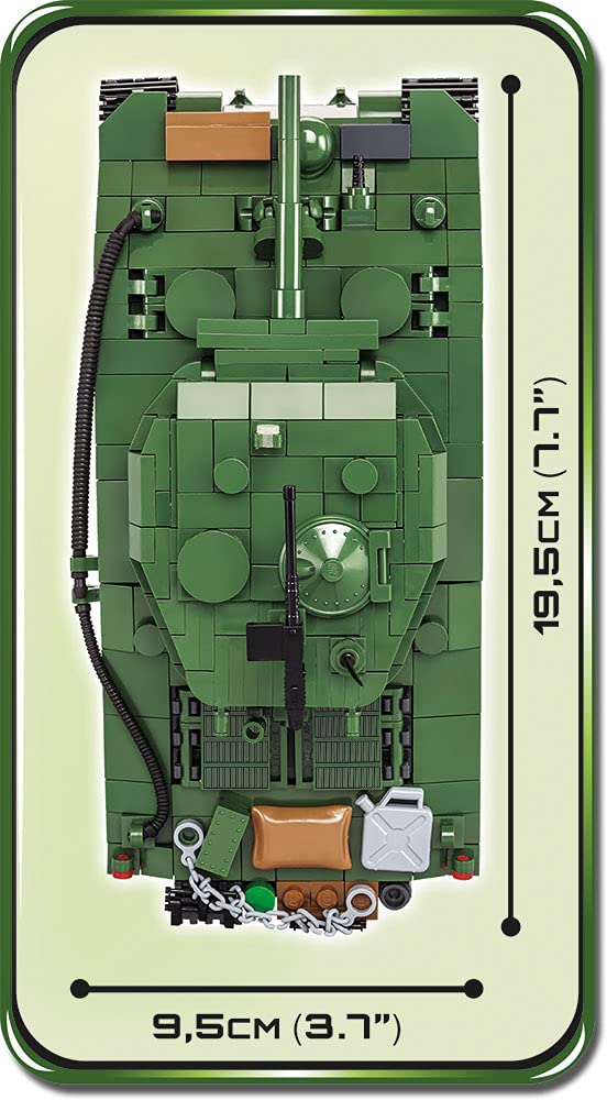 Foto 4 pulgar | Bloques De Construcción: Colección Histórica Cobi, Segunda Guerra Mundial, Sherman M4a3e2 - Venta Internacional.