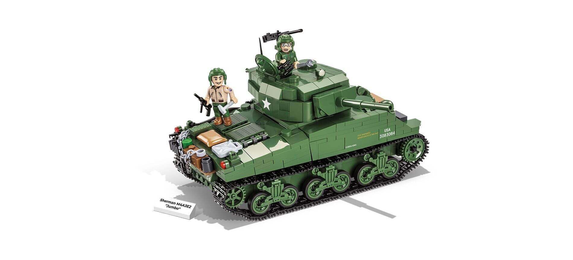 Foto 6 pulgar | Bloques De Construcción: Colección Histórica Cobi, Segunda Guerra Mundial, Sherman M4a3e2 - Venta Internacional.