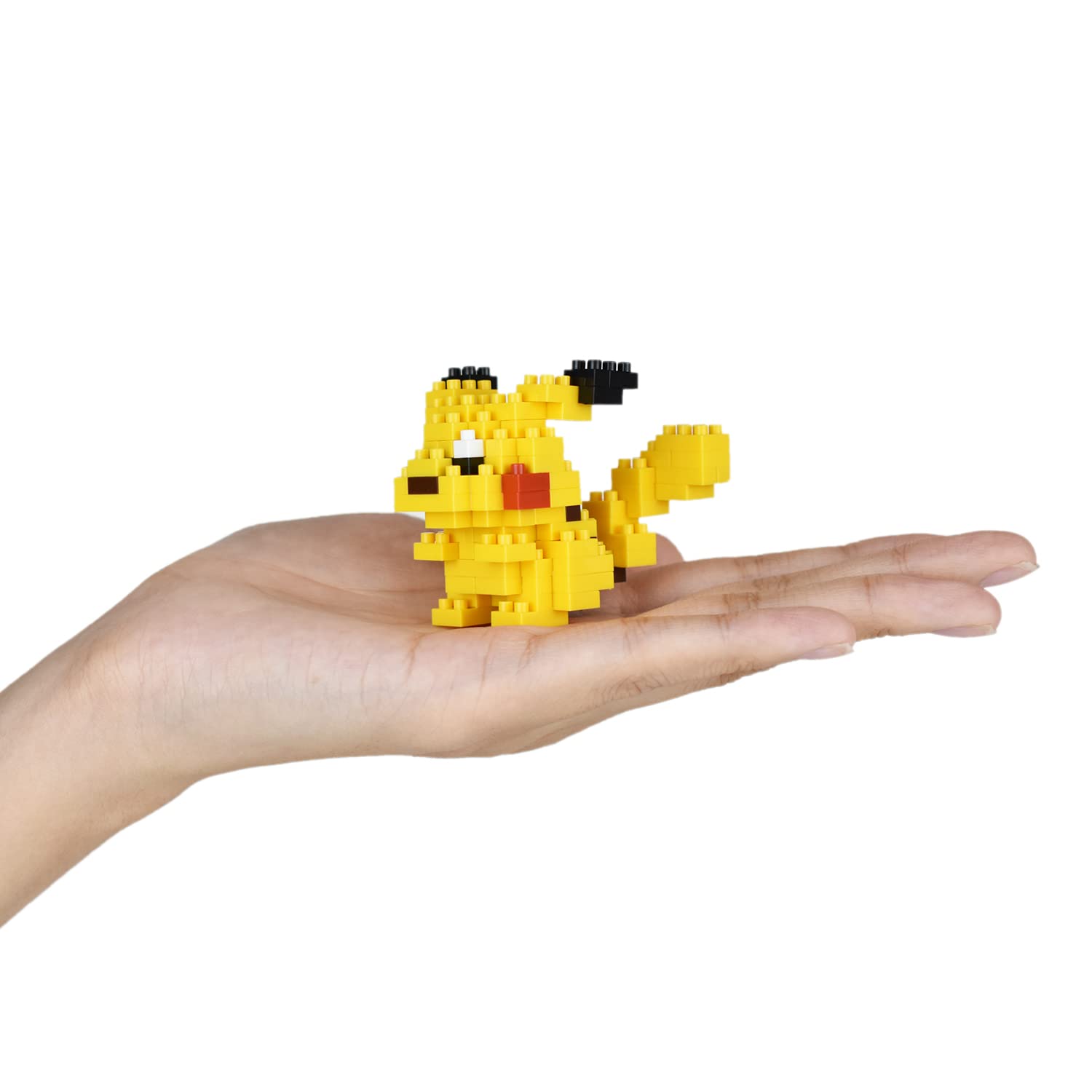 Foto 5 | Kit De Construcción Con Nanobloques De La Serie Pokémon Pikachu - Venta Internacional.